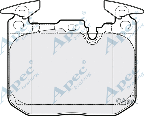 Brake Pad Set, disc brake (PAD2170)