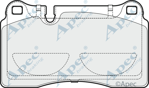 Brake Pad Set, disc brake (PAD1891)