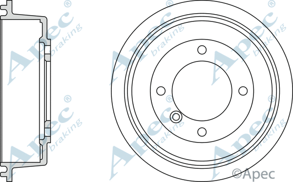 Brake Drum (DRM9108)