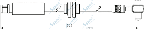 Brake Hose (HOS3885)