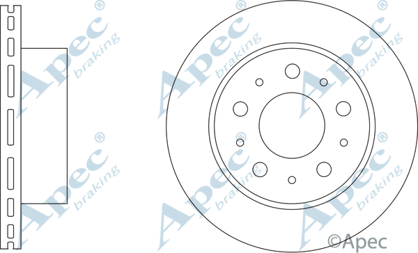 Brake Disc (DSK3331)