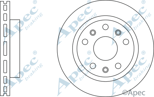 Brake Disc (DSK3143)