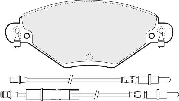 Brake Pad Set, disc brake (PD3145)