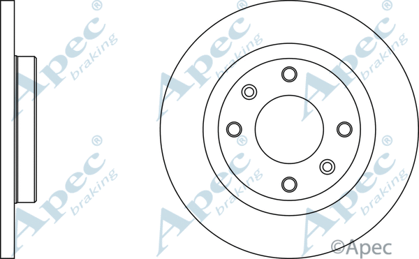 Brake Disc (DSK2974)