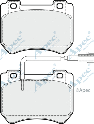 Brake Pad Set, disc brake (PAD1786)