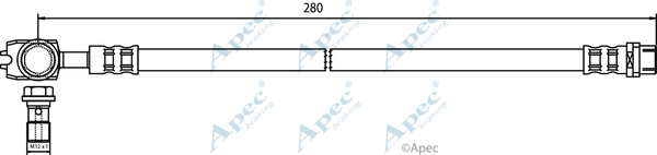 Brake Hose (HOS3369)