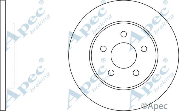 Brake Disc (DSK2058)