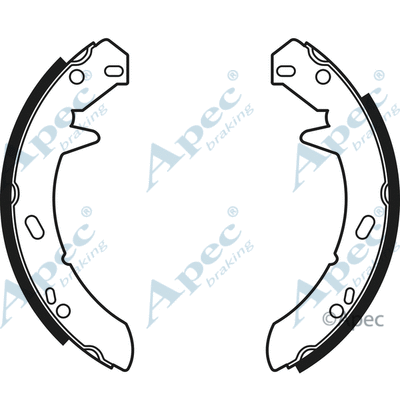 Brake Shoe Set, parking brake (SHU601)
