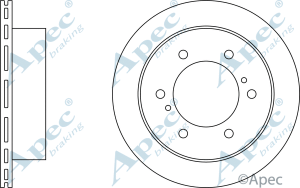 Brake Disc (DSK2331)