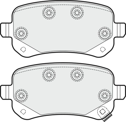 Brake Pad Set, disc brake (PD3608)