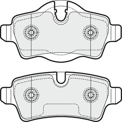 Brake Pad Set, disc brake (PD3240)