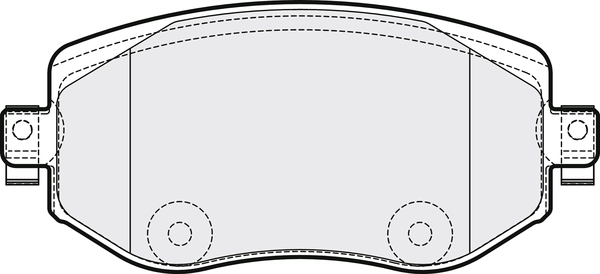 Brake Pad Set, disc brake (PD3843)