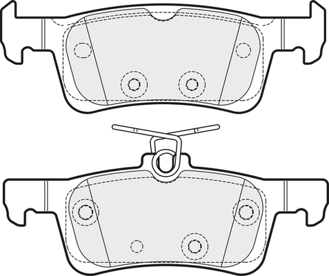 Brake Pad Set, disc brake (PD3835)