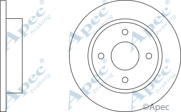 Brake Disc (DSK163)