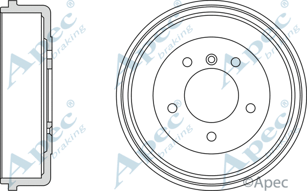 Brake Drum (DRM9703)