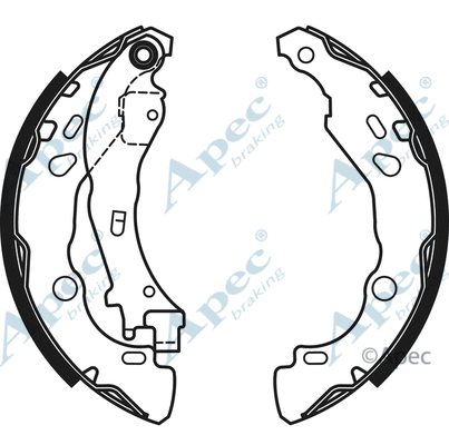 Brake Shoe Set (SHU719)