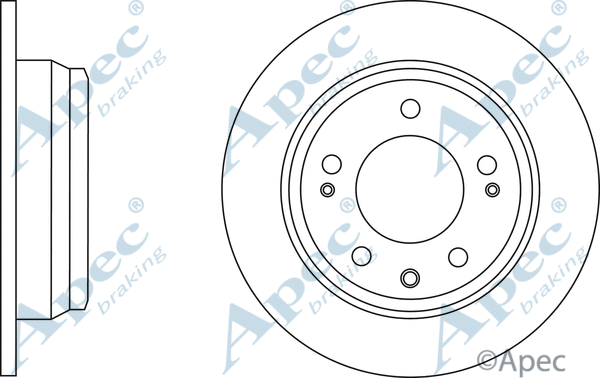 Brake Disc (DSK2672)