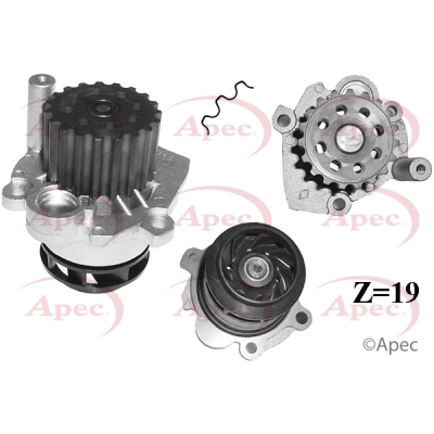 Water Pump, engine cooling (AWP1060)