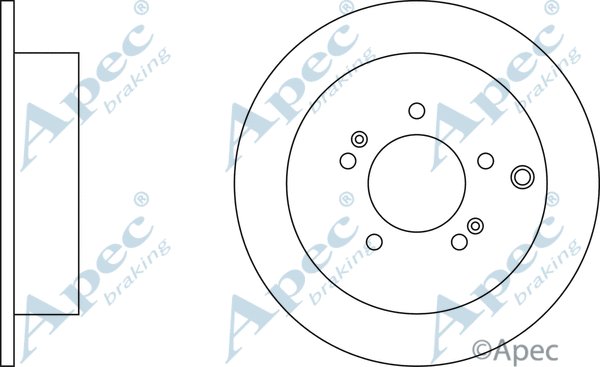 Brake Disc (DSK2126)