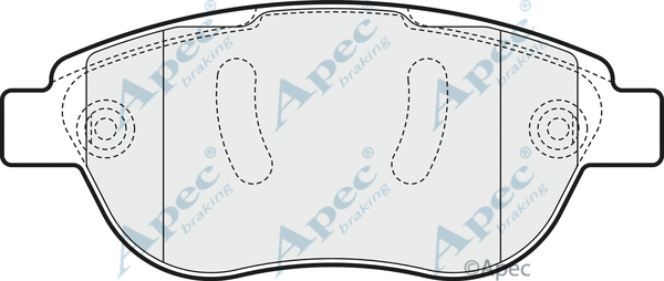 Brake Pad Set, disc brake (PAD1547)