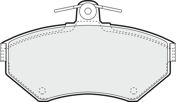 Brake Pad Set, disc brake (PD3114)