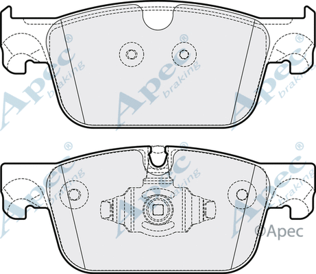 Brake Pad Set, disc brake (PAD2146)