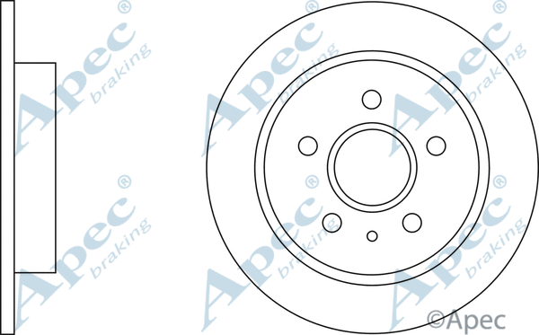 Brake Disc (DSK2675)