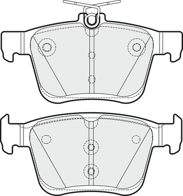 Brake Pad Set, disc brake (PD3366)