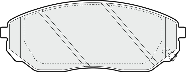 Brake Pad Set, disc brake (PD3595)