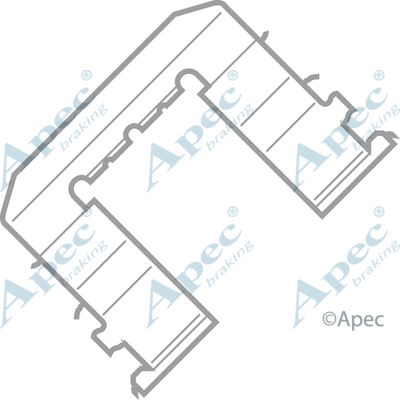 Accessory Kit, disc brake pad (KIT430)