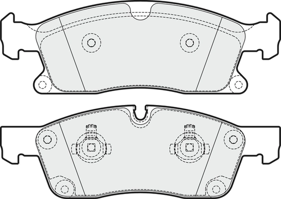 Brake Pad Set, disc brake (PD3704)