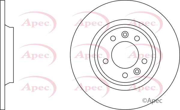 Brake Disc (DSK3628)