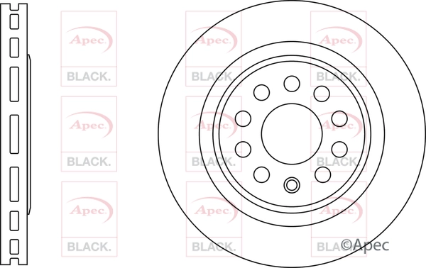 Brake Disc (DSK3167B)
