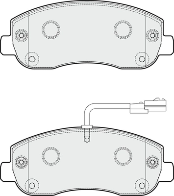 Brake Pad Set, disc brake (PD3274)