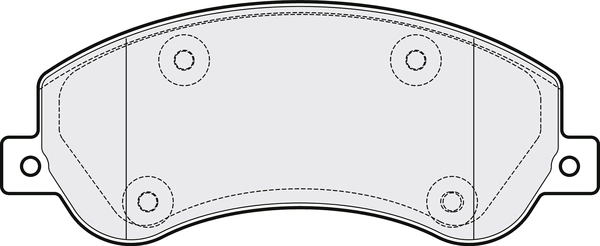 Brake Pad Set, disc brake (PD3093)