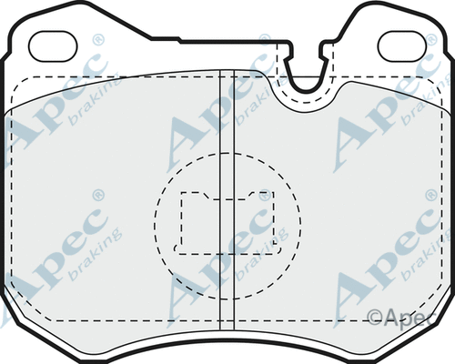 Brake Pad Set, disc brake (PAD565)