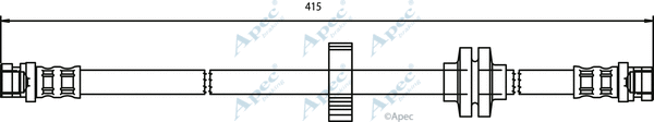 Brake Hose (HOS3468)