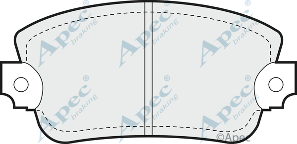 Brake Pad Set, disc brake (PAD285)