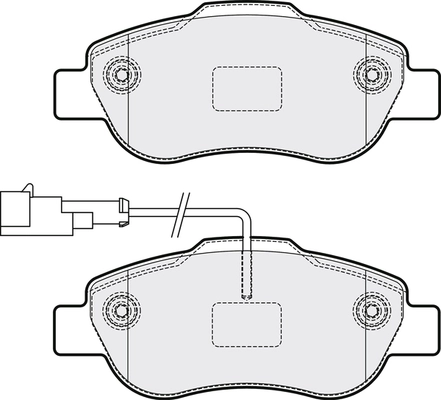 Brake Pad Set, disc brake (PD3856)