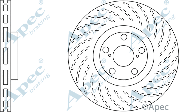 Brake Disc (DSK2556)