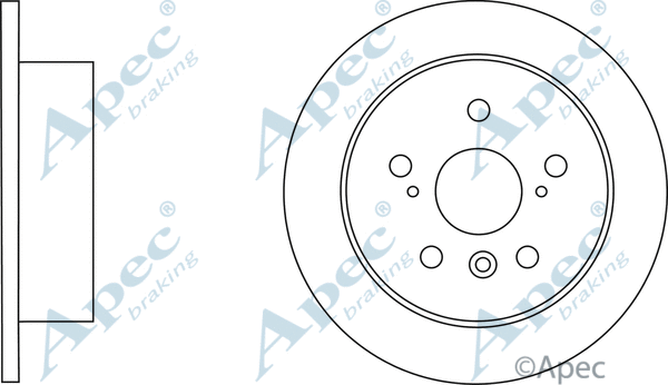 Brake Disc (DSK2799)