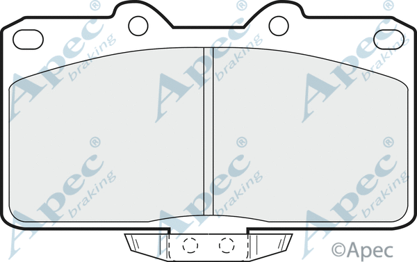 Brake Pad Set, disc brake (PAD927)