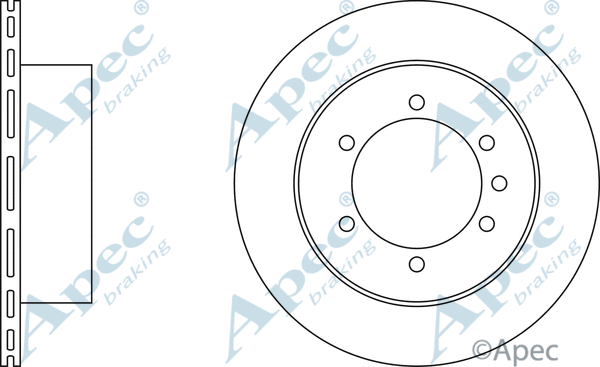 Brake Disc (DSK341)