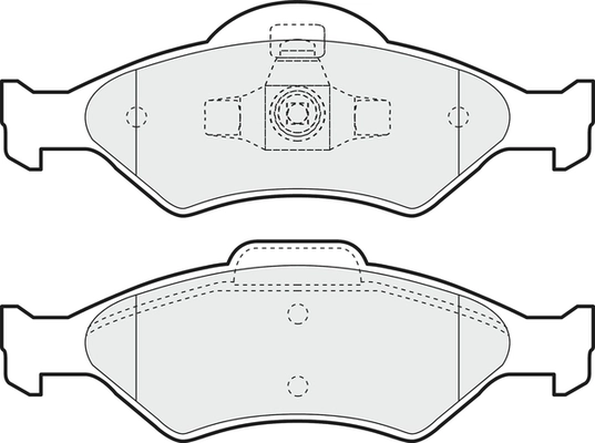 Brake Pad Set, disc brake (PD3047)