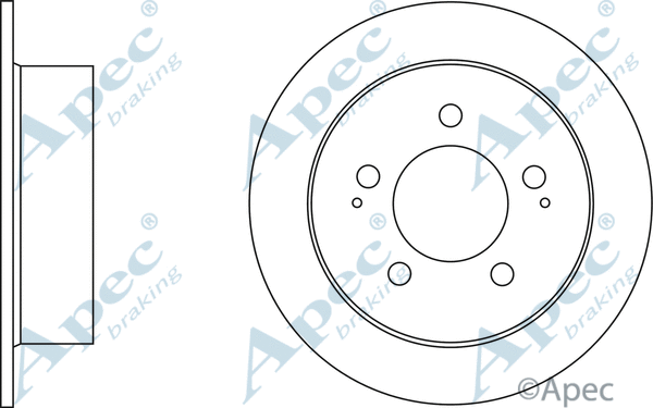 Brake Disc (DSK2712)