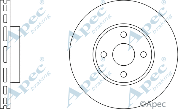 Brake Disc (DSK2222)