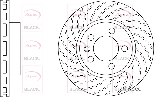 Brake Disc (DSK2308B)