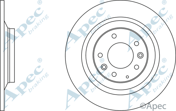 Brake Disc (DSK2723)