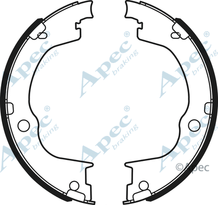 Brake Shoe Set, parking brake (SHU720)