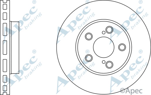 Brake Disc (DSK2334)